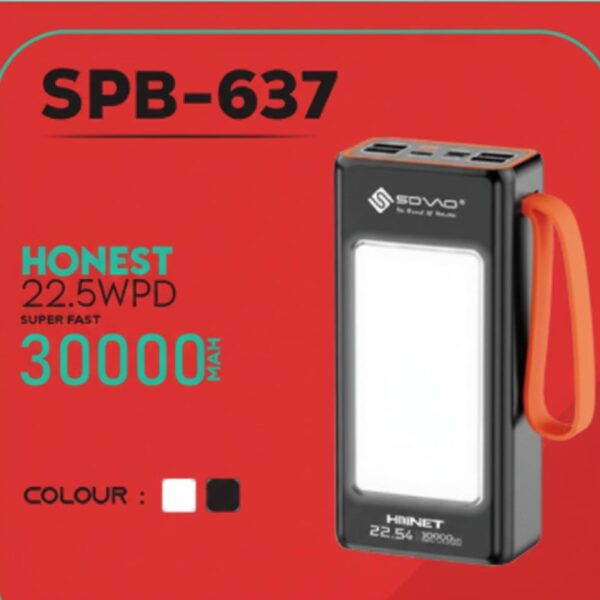  Sovo SPB-637 Honet 30000mAh power bank